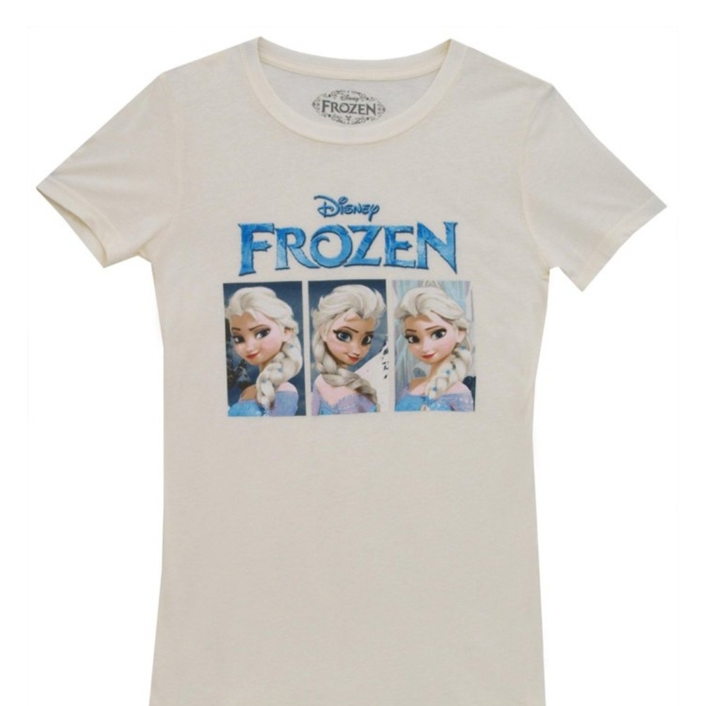 Disney Frozen Juniors T-Shirt- SIZE Medium- NEW!!